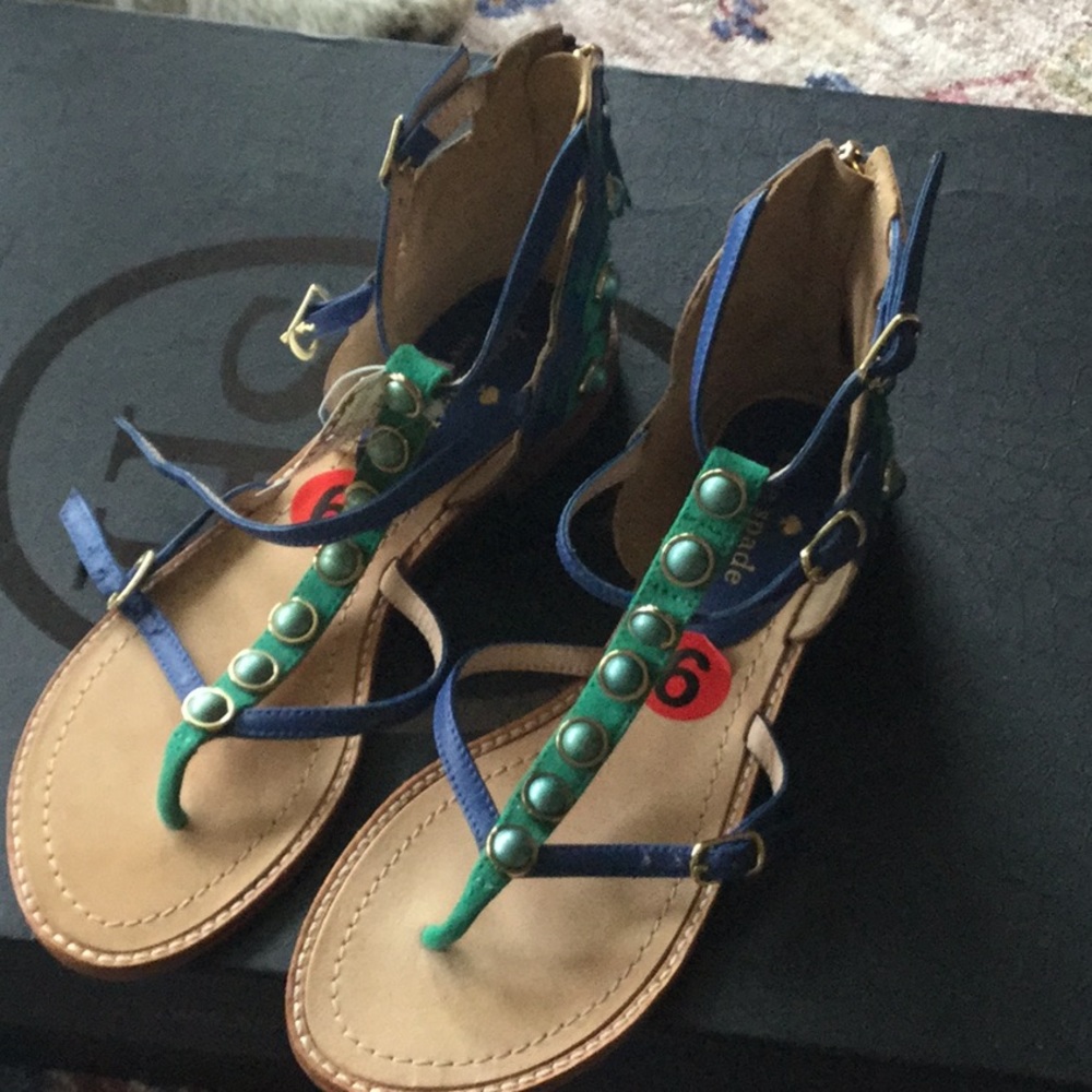 Kate Spade NWT Embellished Sandals 6